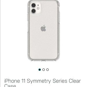 NWT iPhone 11 Symmetry Series Clear Case (sparkly)